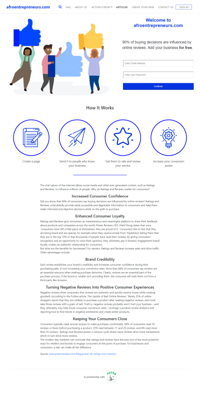 AfroEntrepreneurs.com